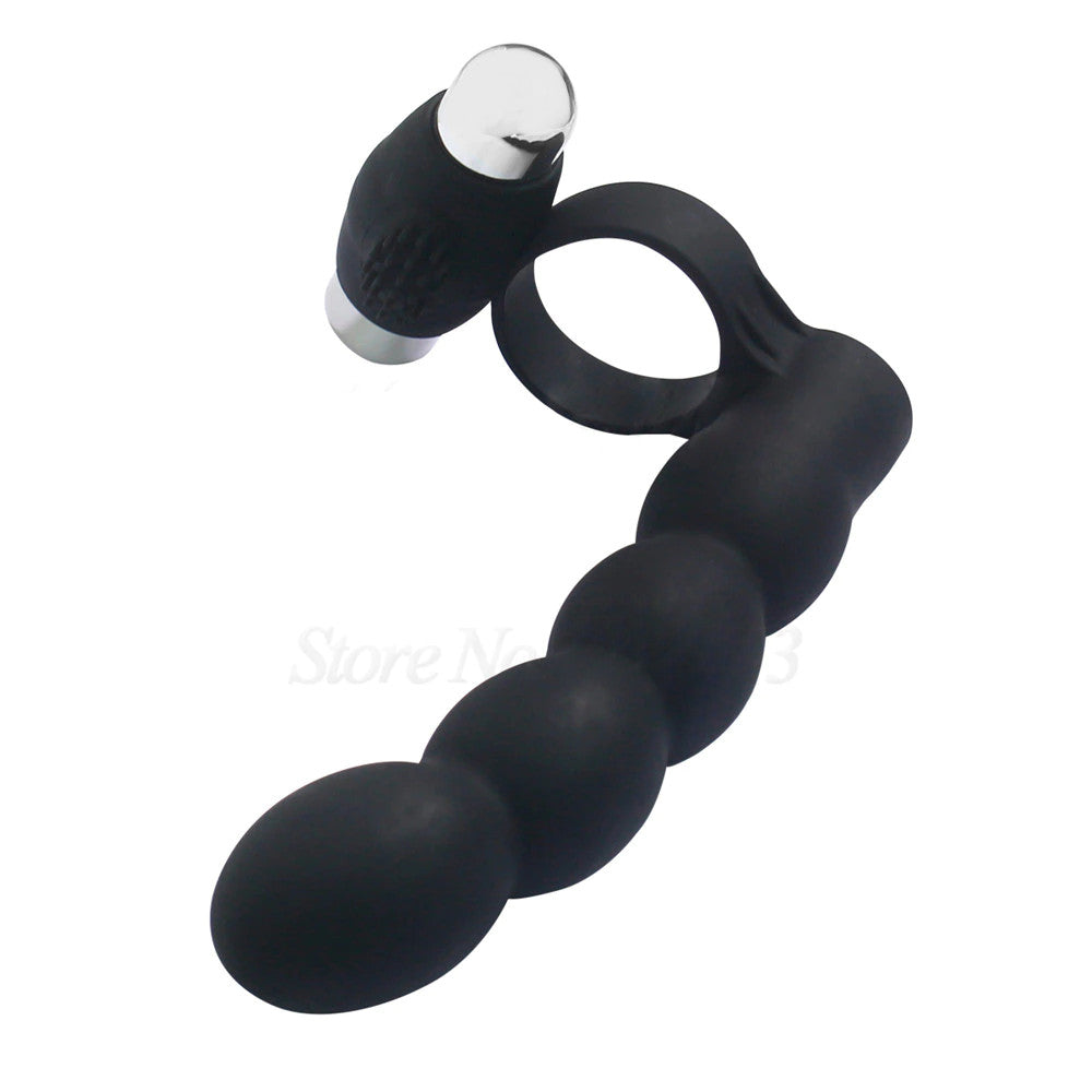 Double Penetration Vibrating Plug