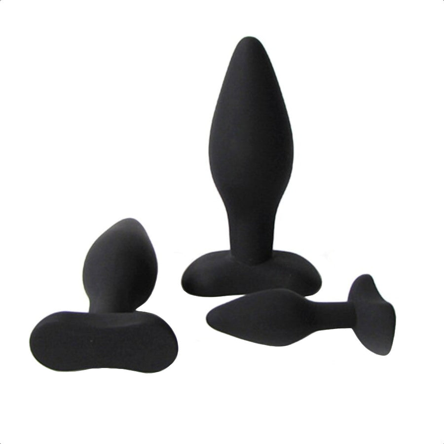 Small Silicone Plug Training Set (3 Piece) Loveplugs Anal Plug Product Available For Purchase Image 43