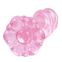 Pink Flower Spiral Glass Plug Loveplugs Anal Plug Product Available For Purchase Image 22