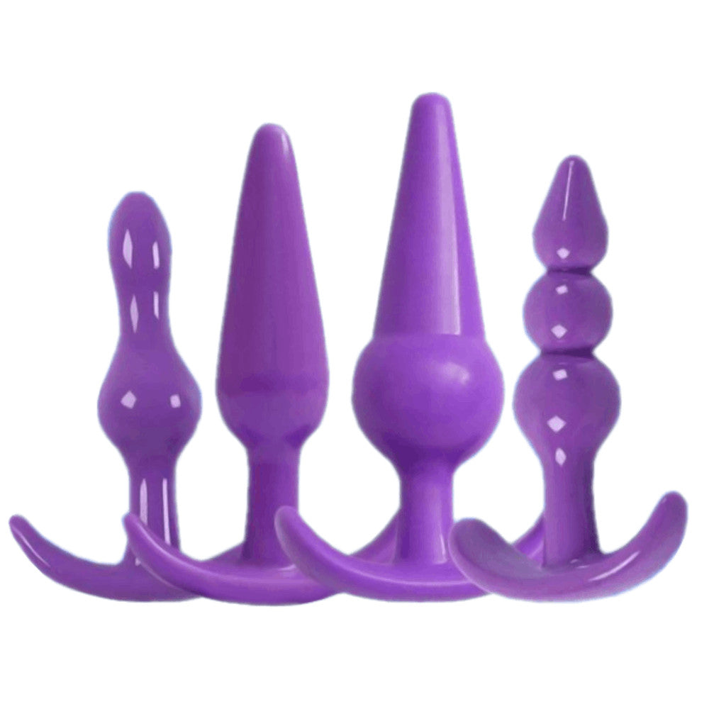 Silicone Stretching Plug Kit (4 Piece) Loveplugs Anal Plug Product Available For Purchase Image 5