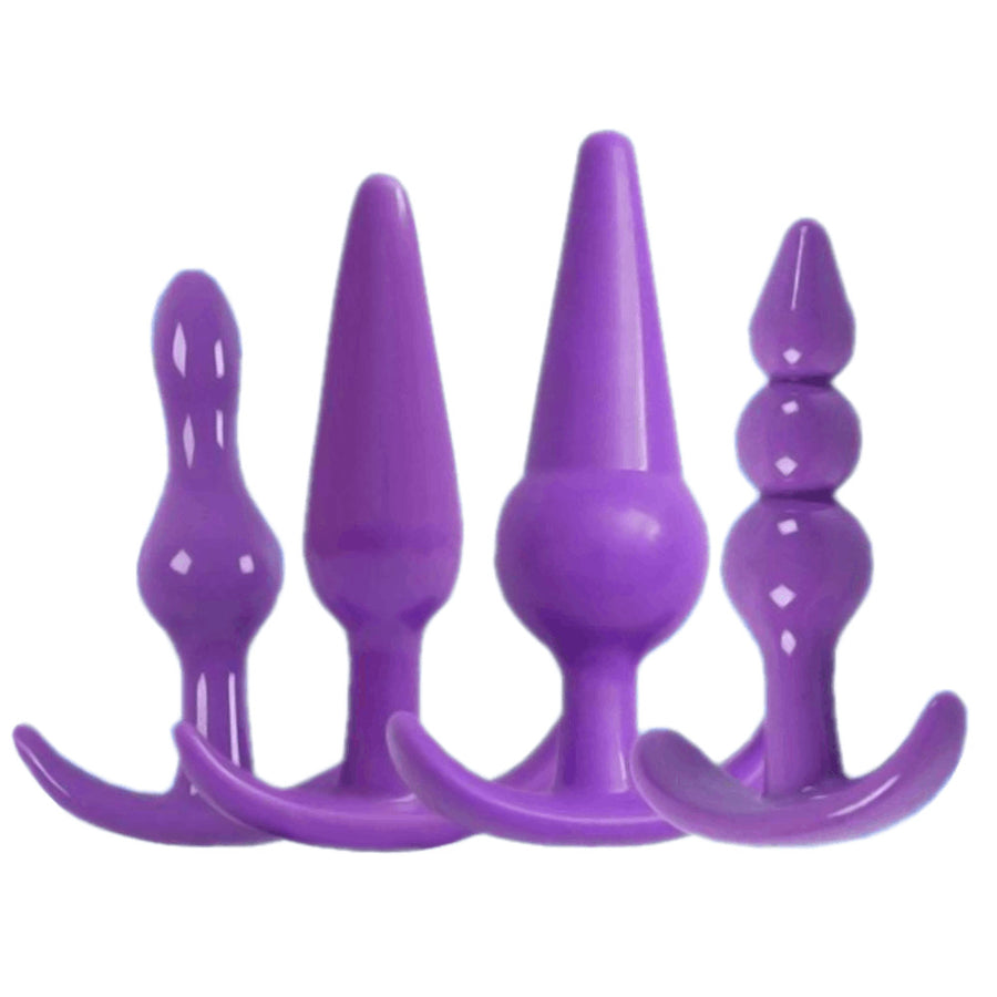 Silicone Stretching Plug Kit (4 Piece) Loveplugs Anal Plug Product Available For Purchase Image 44