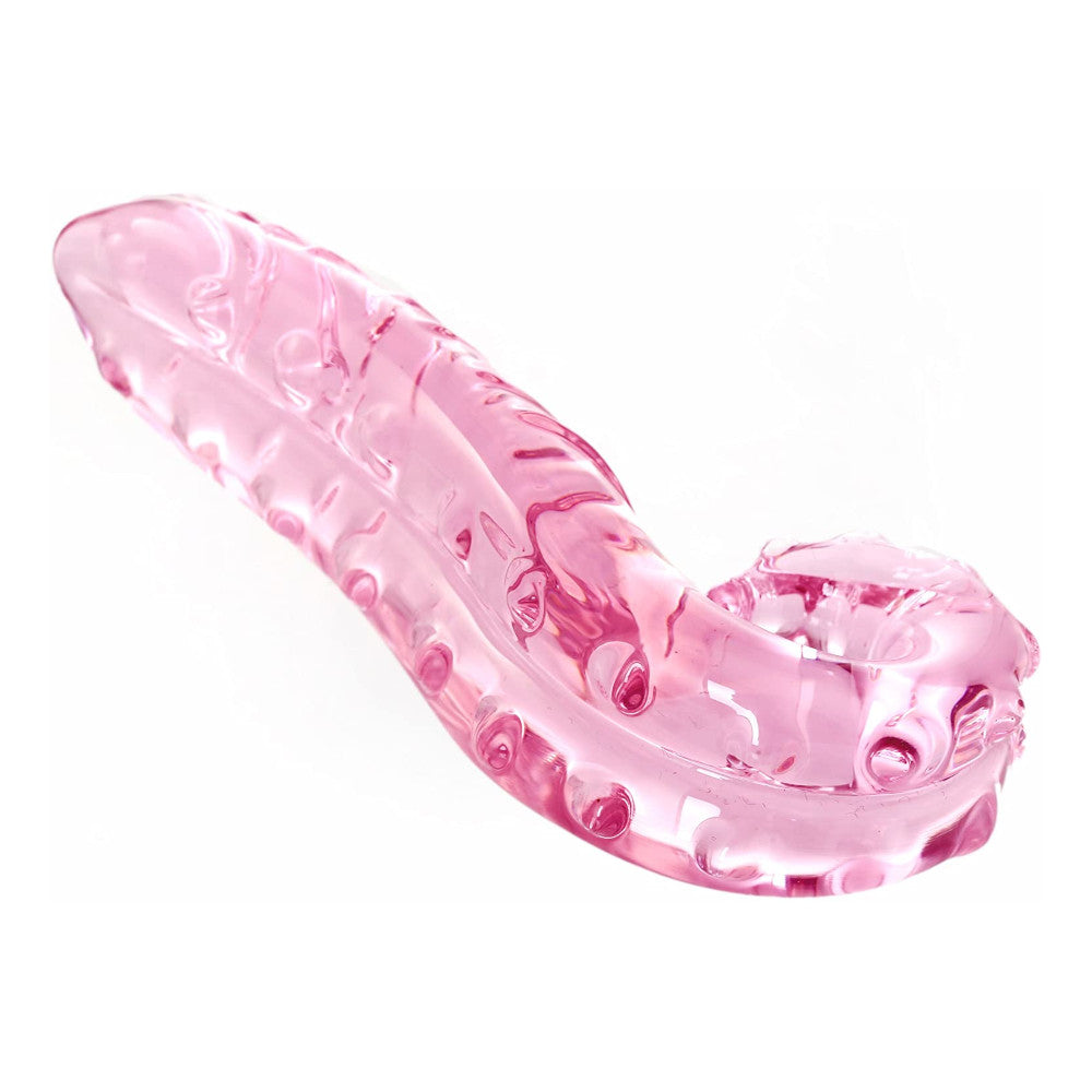 Pink Tentacle Glass Dildo Loveplugs Anal Plug Product Available For Purchase Image 3