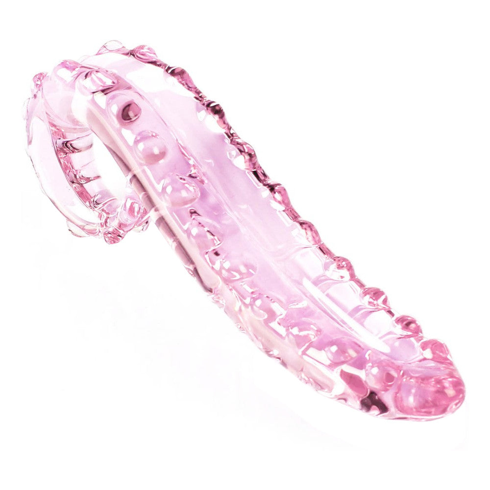 Pink Tentacle Glass Dildo Loveplugs Anal Plug Product Available For Purchase Image 1