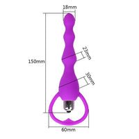Beaded Vibrating Butt Plug Loveplugs Anal Plug Product Available For Purchase Image 26