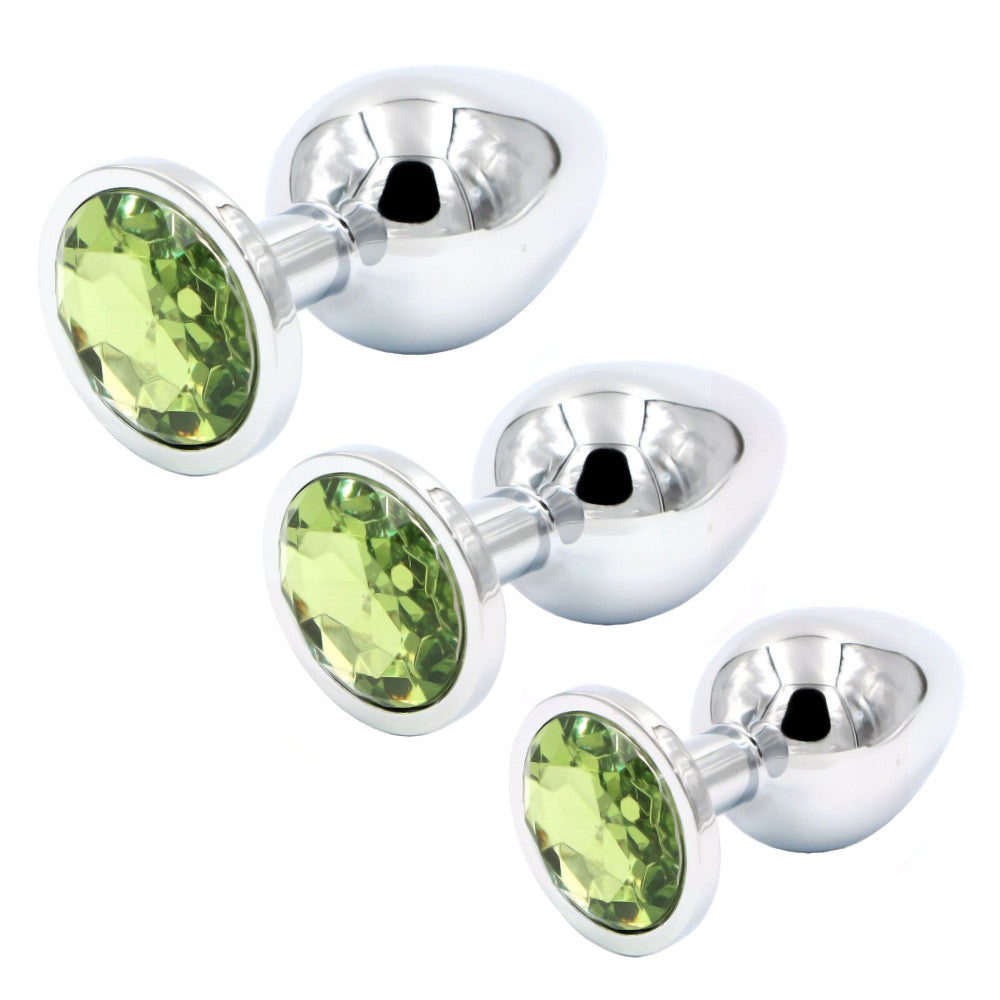Gem Anal Training Set (3 Piece) Loveplugs Anal Plug Product Available For Purchase Image 9