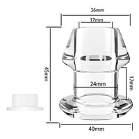 Clear Silicone Hollow Sealing Plug