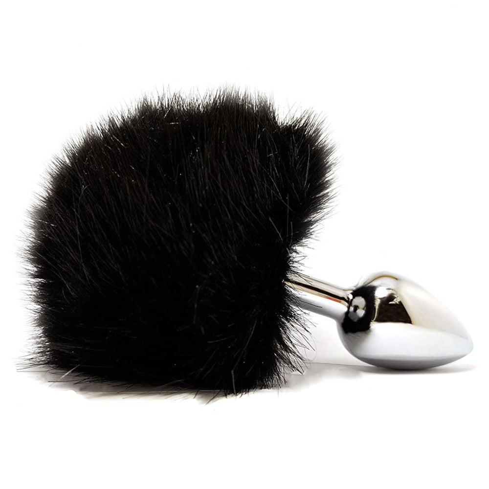 Bushy Black Bunny Tail Loveplugs Anal Plug Product Available For Purchase Image 5