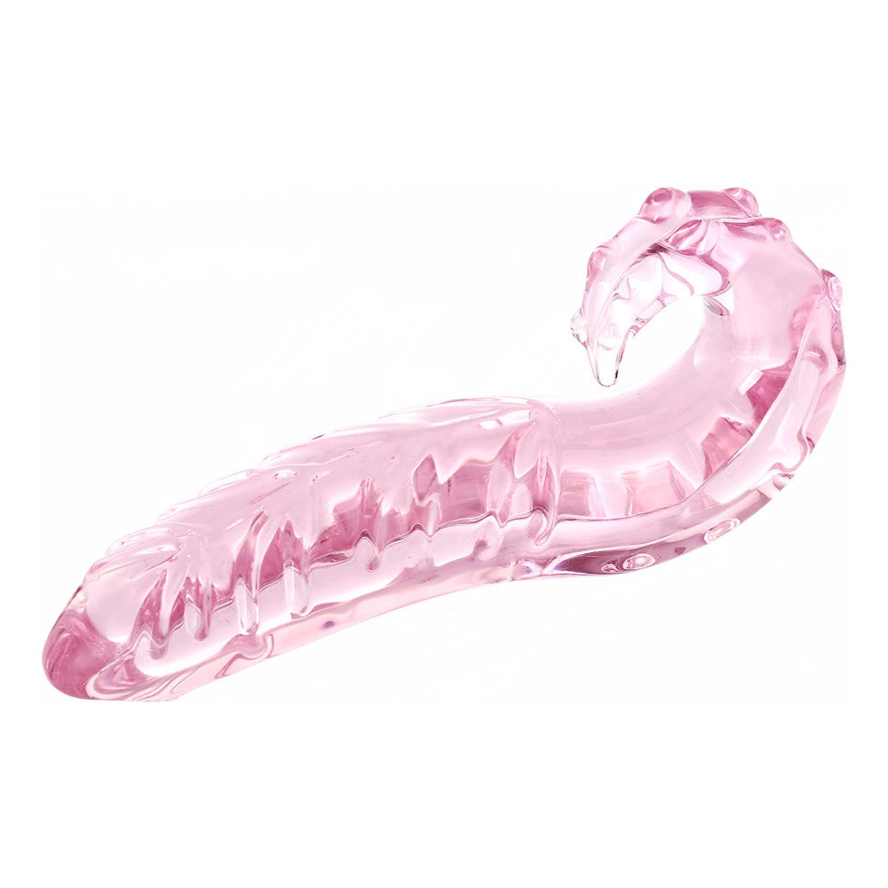 Pink Tentacle Glass Dildo Loveplugs Anal Plug Product Available For Purchase Image 2