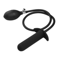 Black Silicone Inflatable Big Loveplugs Anal Plug Product Available For Purchase Image 24