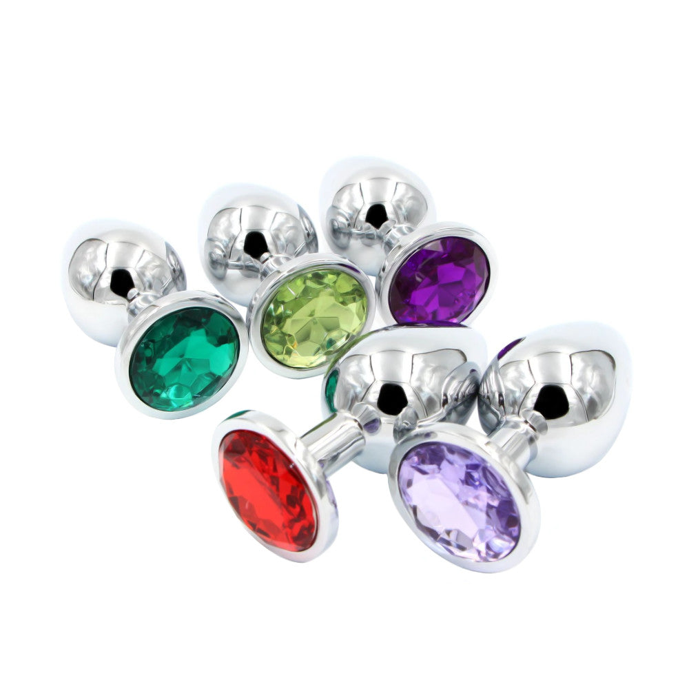 Gem Anal Training Set 3 Piece Love Plugs