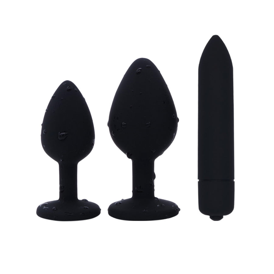 Aesthetic Amethsyt Plug Set (3 Piece) Loveplugs Anal Plug Product Available For Purchase Image 49