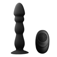 Small Ridged Anal Vibrator Butt Plug