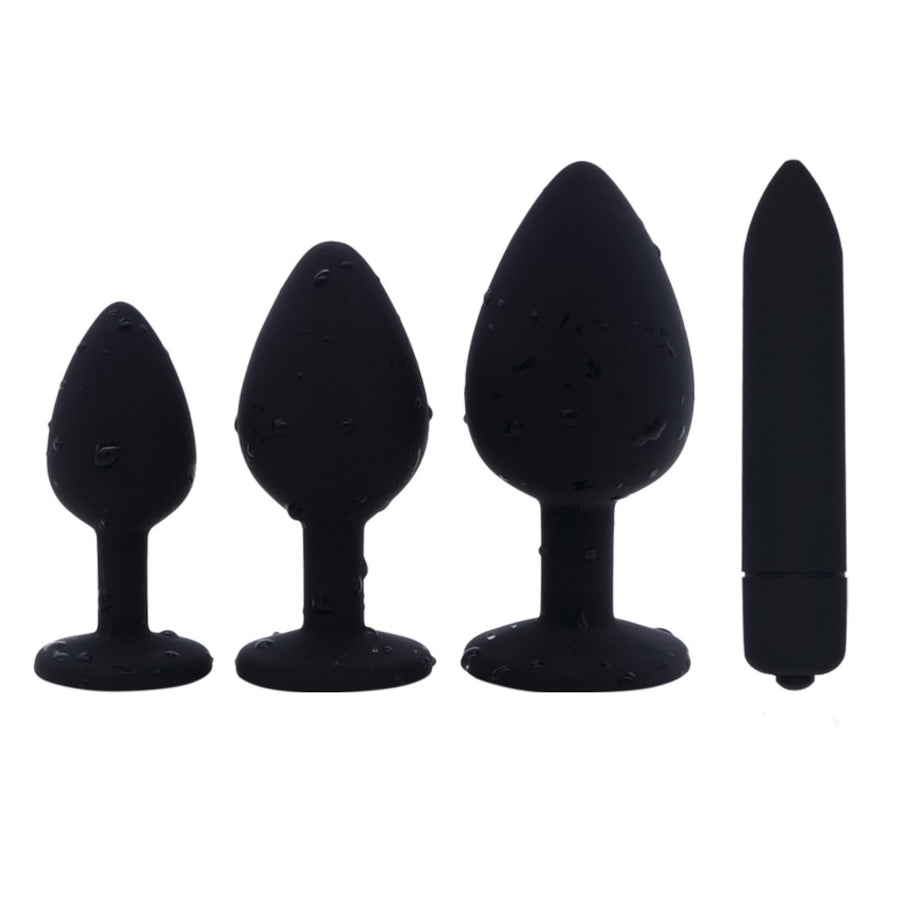 Aesthetic Amethsyt Plug Set (3 Piece) Loveplugs Anal Plug Product Available For Purchase Image 43