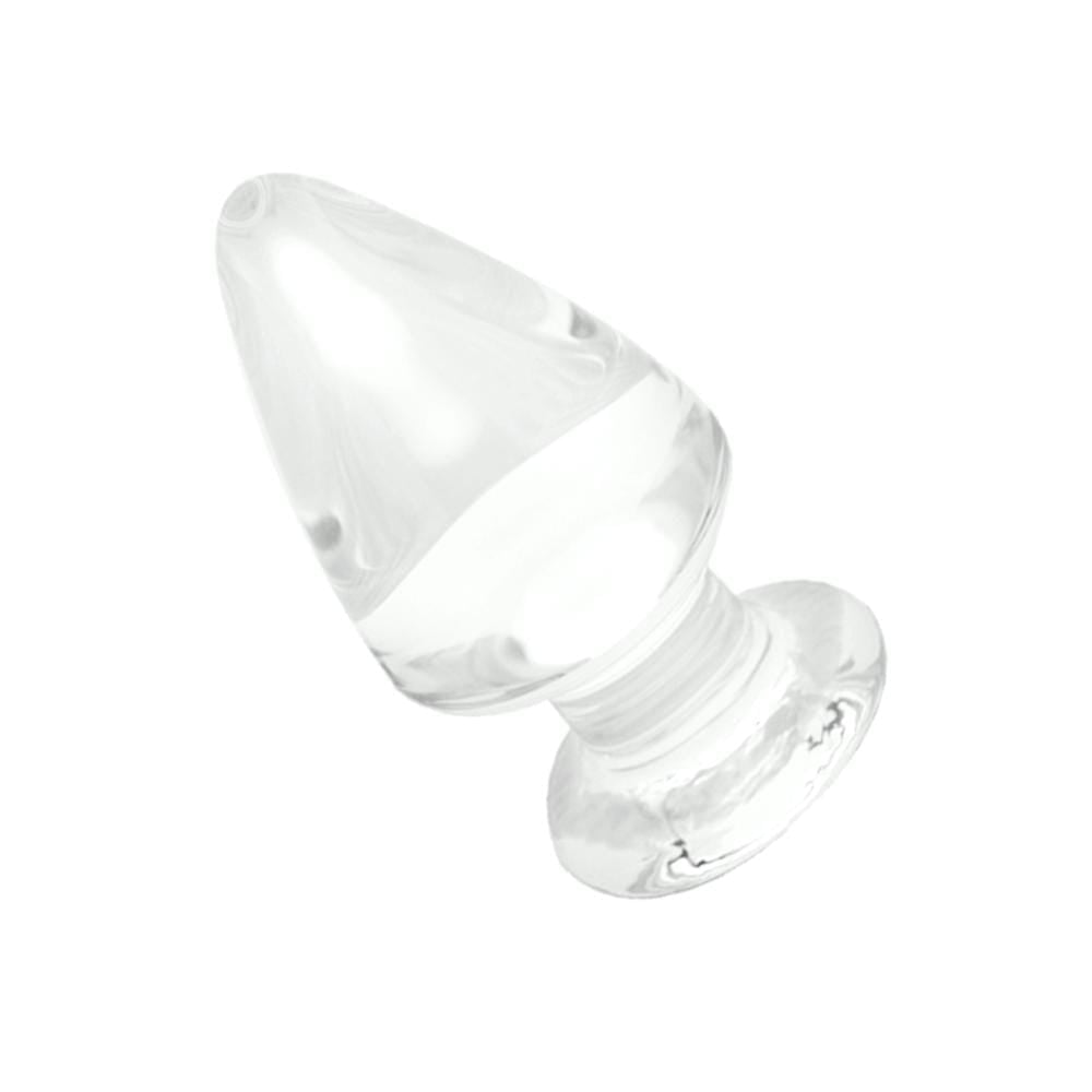 Extreme Big Glass Plug Loveplugs Anal Plug Product Available For Purchase Image 2