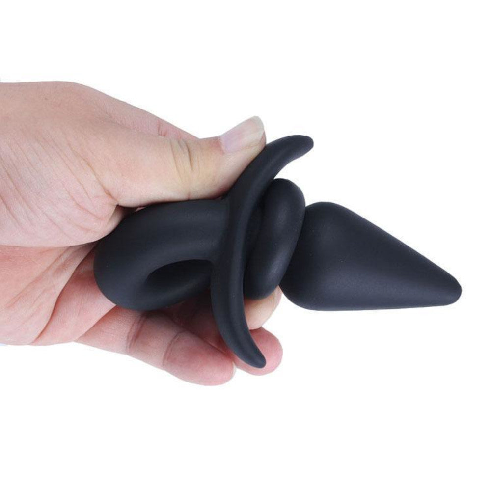 Silicone Dog Tail, 8" Loveplugs Anal Plug Product Available For Purchase Image 3
