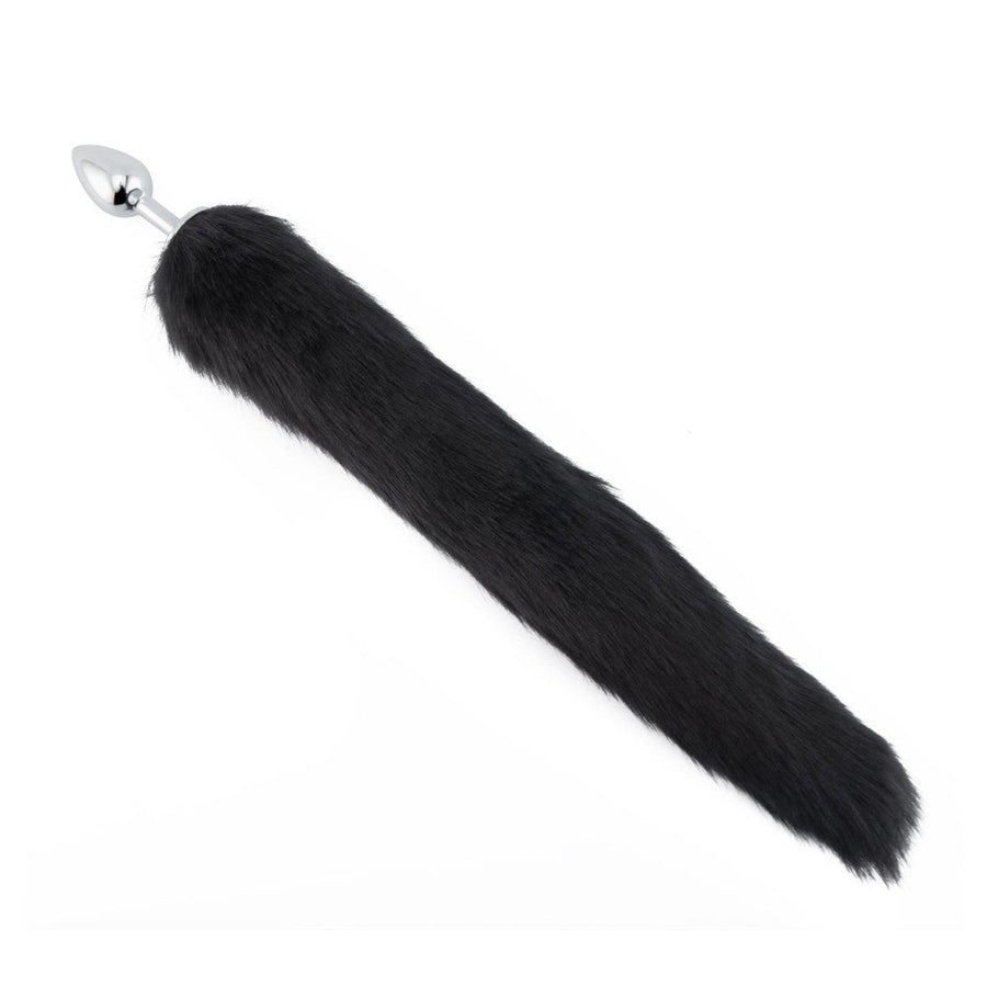 Black Wolf Tail 16" Loveplugs Anal Plug Product Available For Purchase Image 43