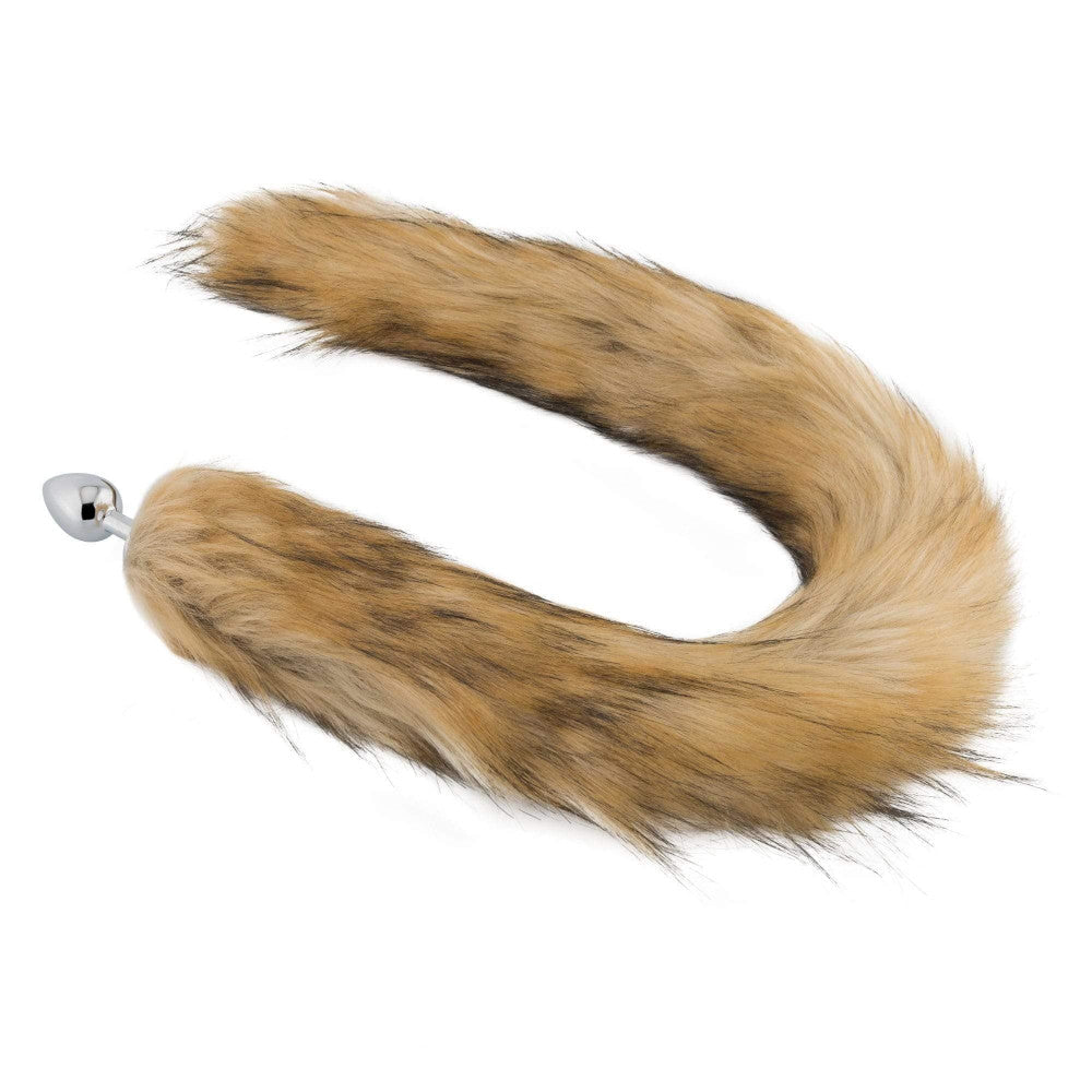 Brown Kitty Cat Tail Plug 32" Loveplugs Anal Plug Product Available For Purchase Image 4