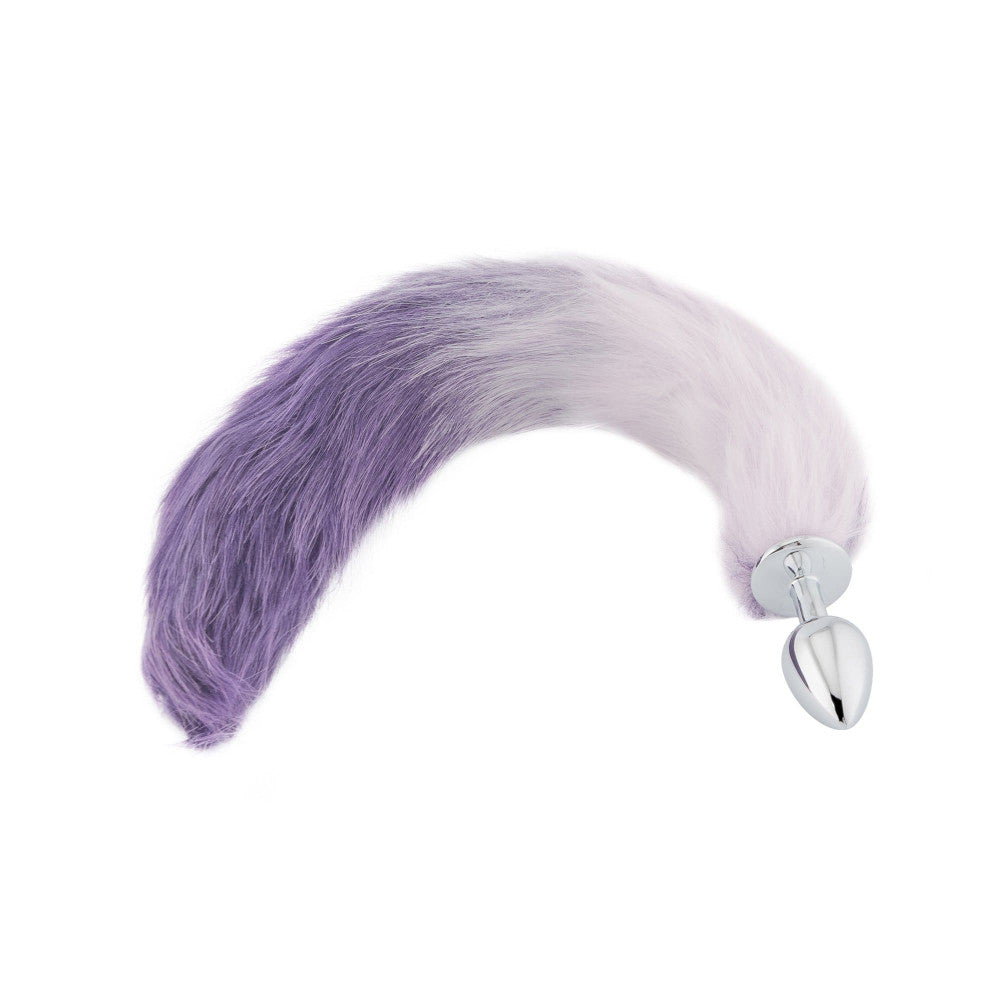 Purple Wolf Tail Plug 16" Loveplugs Anal Plug Product Available For Purchase Image 2