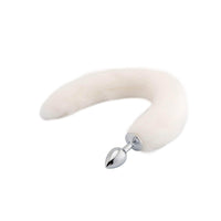 White Cat Tail Plug 16" Loveplugs Anal Plug Product Available For Purchase Image 21