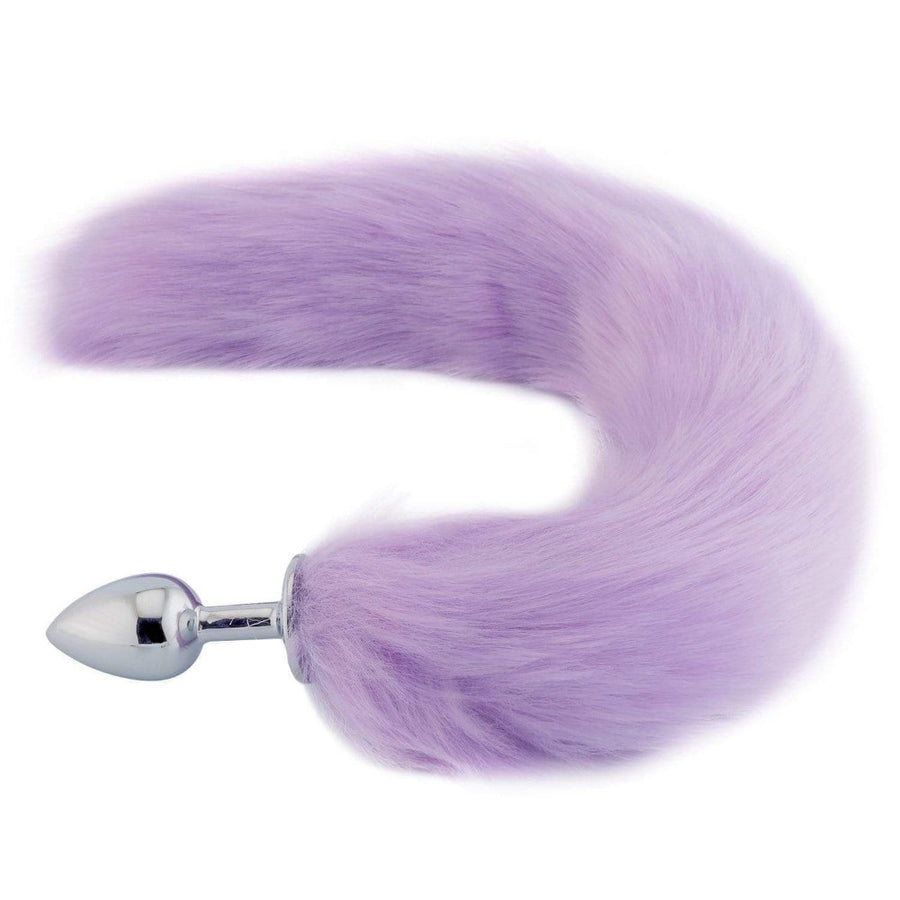 Plush Cat Tail Metal Plug 17" Loveplugs Anal Plug Product Available For Purchase Image 48