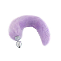 Purple Cat Tail Plug 14"