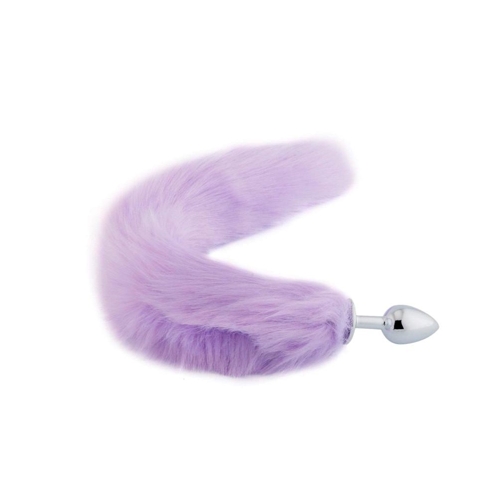 Purple Cat Tail Plug 14" Loveplugs Anal Plug Product Available For Purchase Image 7