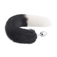 Black & White Fox Tail 16" Loveplugs Anal Plug Product Available For Purchase Image 20