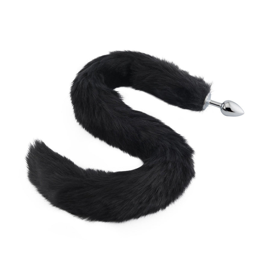 Black Fox Tail With Plugging Tip Loveplugs Anal Plug Product Available For Purchase Image 42