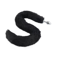 Black Cat Tail Plug 32" Loveplugs Anal Plug Product Available For Purchase Image 22