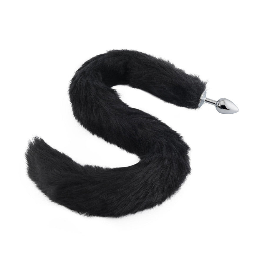 Black Cat Tail Plug 32" Loveplugs Anal Plug Product Available For Purchase Image 42