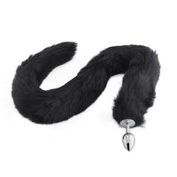 Black Cat Tail Plug 32" Loveplugs Anal Plug Product Available For Purchase Image 20