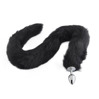 Black Cat Tail Plug 32"