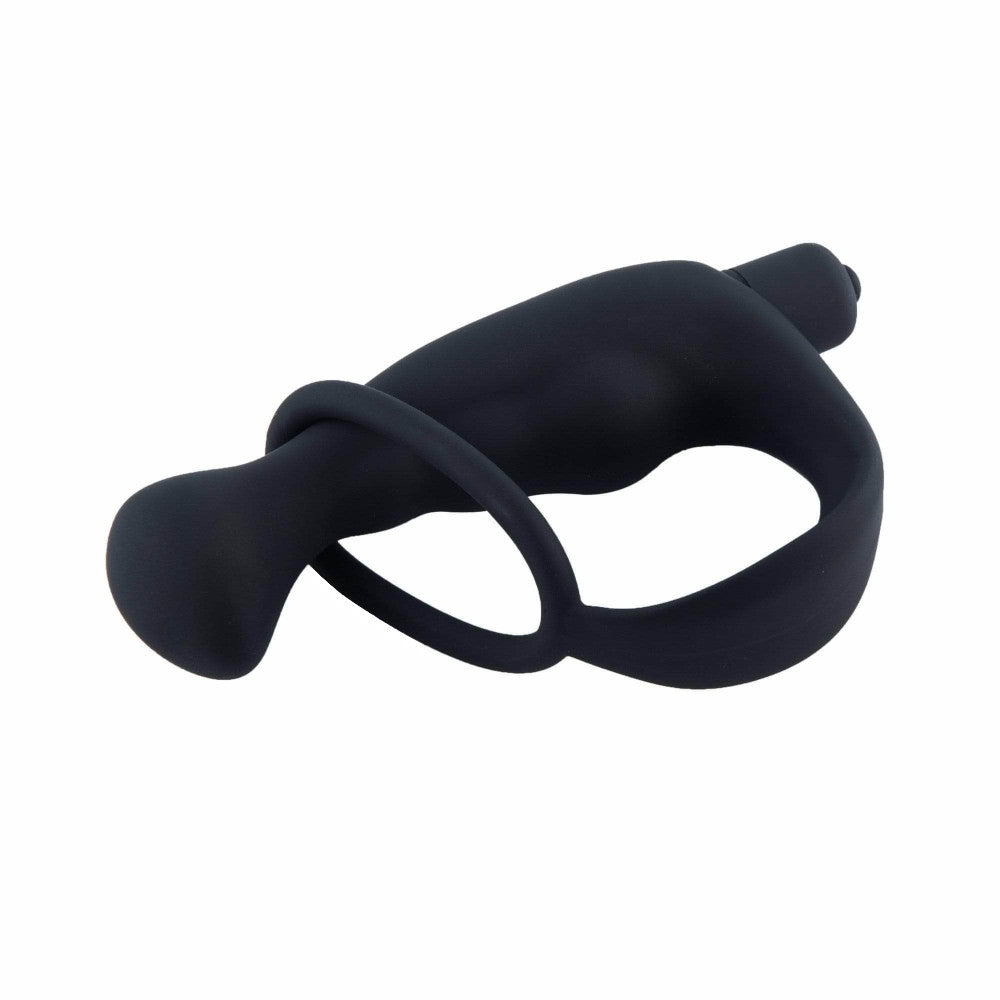 Prostate Ribbed Massager with Ring