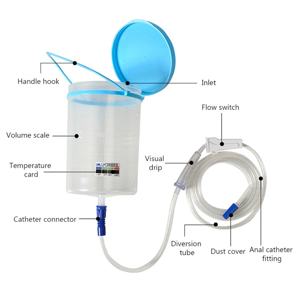 Barrel-Type Cleansing Enema