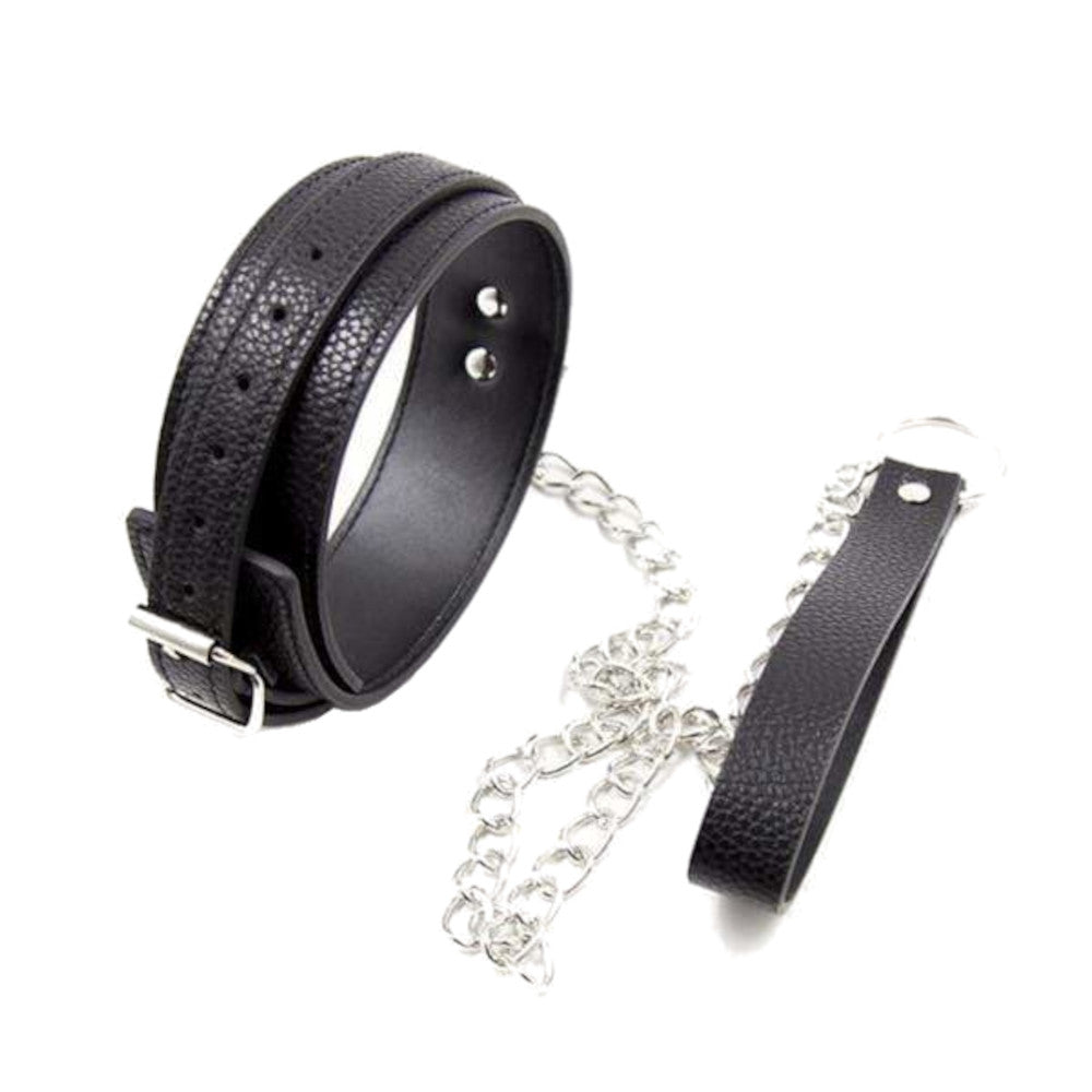 Master's Pet Black Slave Collar Loveplugs Anal Plug Product Available For Purchase Image 1