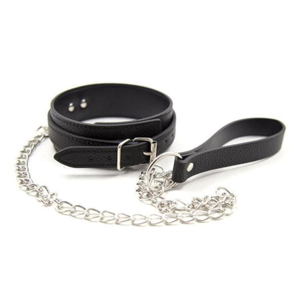 Master's Pet Black Slave Collar Loveplugs Anal Plug Product Available For Purchase Image 2