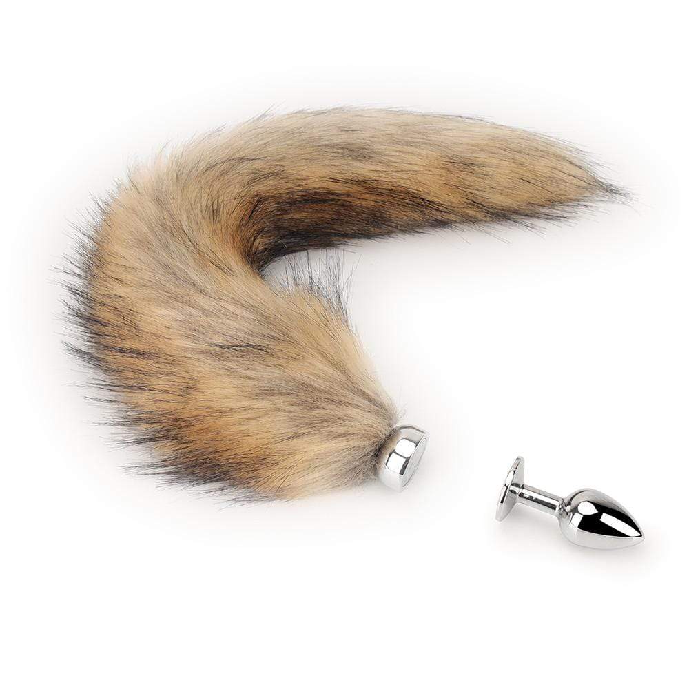 Magnetic Fox Tail Butt Plug, 4 Colors! Loveplugs Anal Plug Product Available For Purchase Image 5