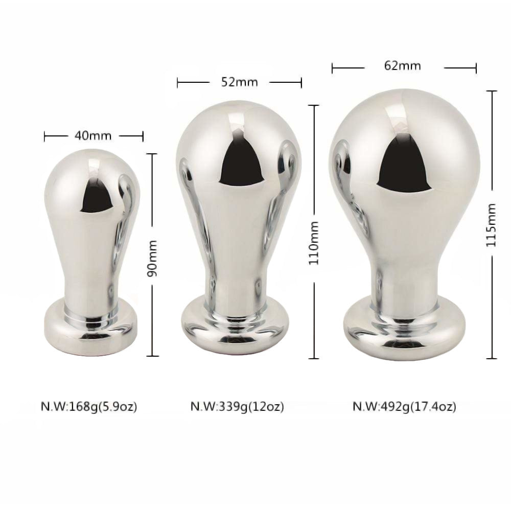 Jeweled Bulb Plug Set (3 Piece) Loveplugs Anal Plug Product Available For Purchase Image 6