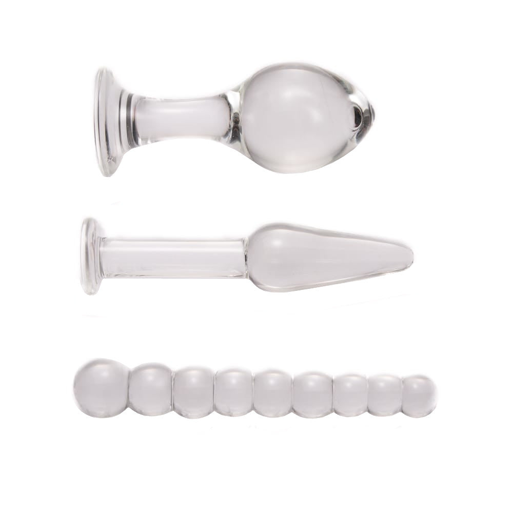 Transparent Pyrex Glass Kit (3 Piece)