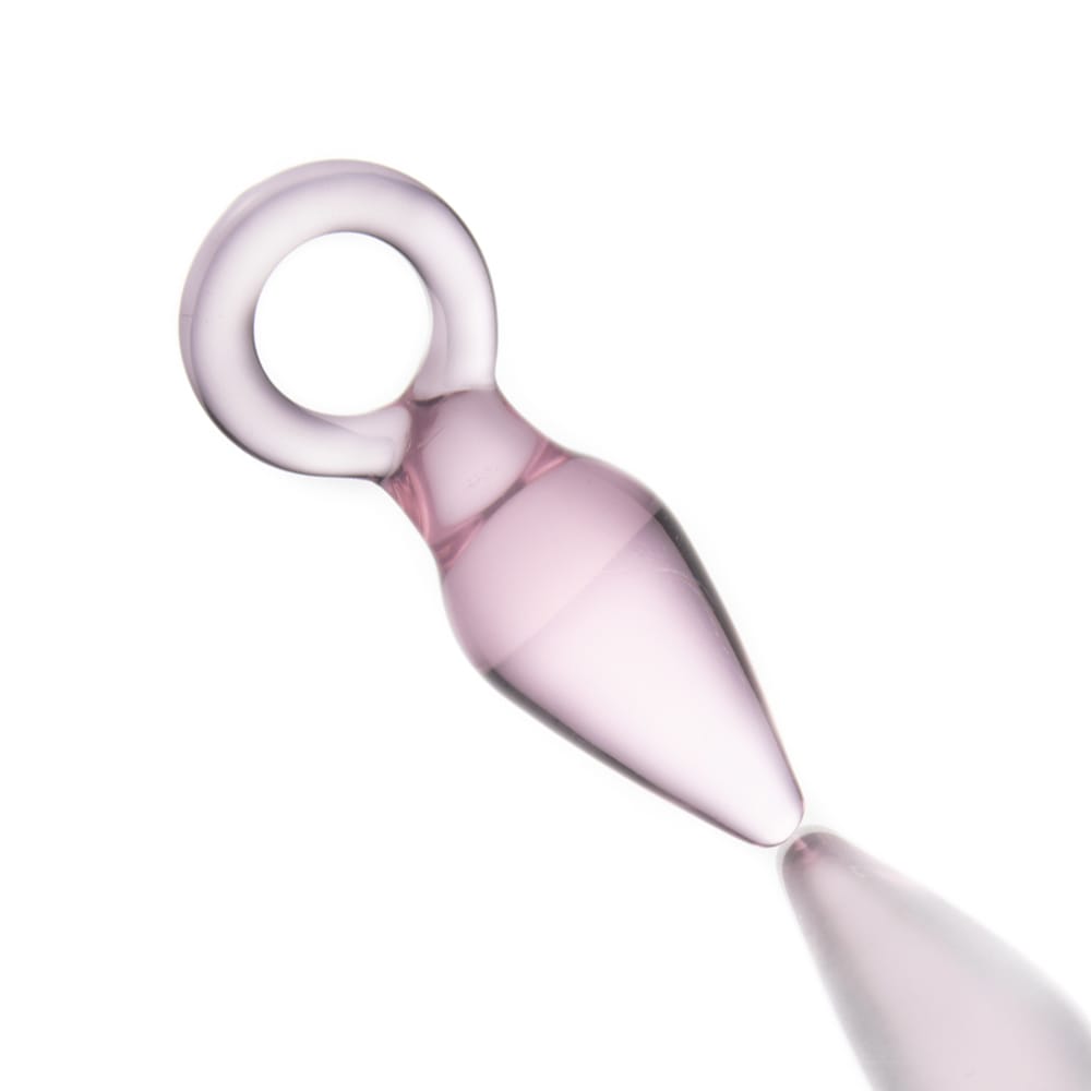 Pink Kunai Glass Plug Loveplugs Anal Plug Product Available For Purchase Image 3