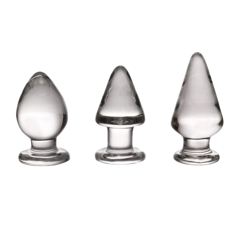 Huge Glass Butt Plug Loveplugs Anal Plug Product Available For Purchase Image 1