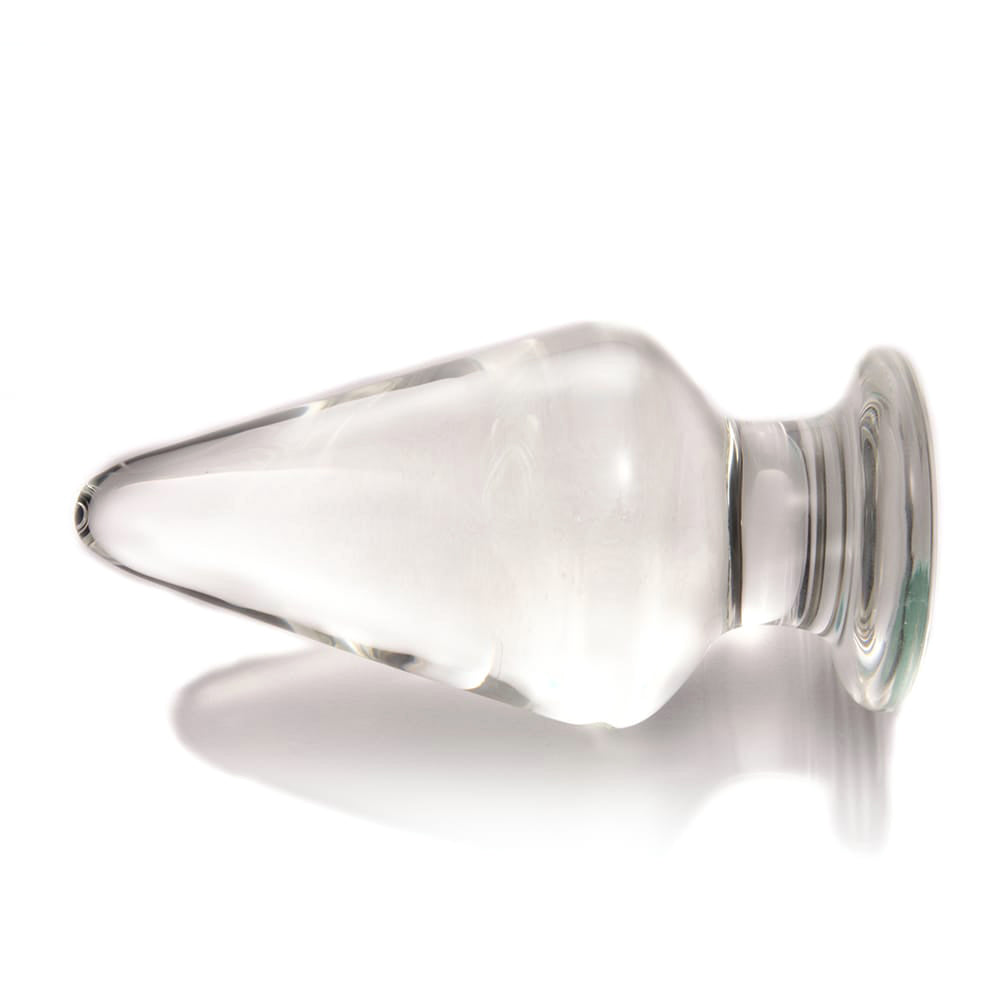 Large Plug Shaped Glass