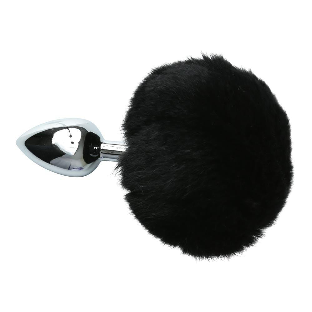 Bushy Black Bunny Tail Loveplugs Anal Plug Product Available For Purchase Image 2