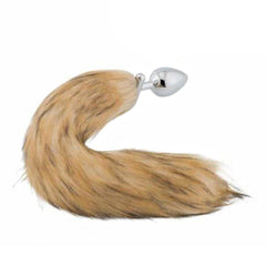 She looks foxy when she wears it, and it turns me on. The sex toy fox, plug fits well and when it dropped, my jaw dropped.