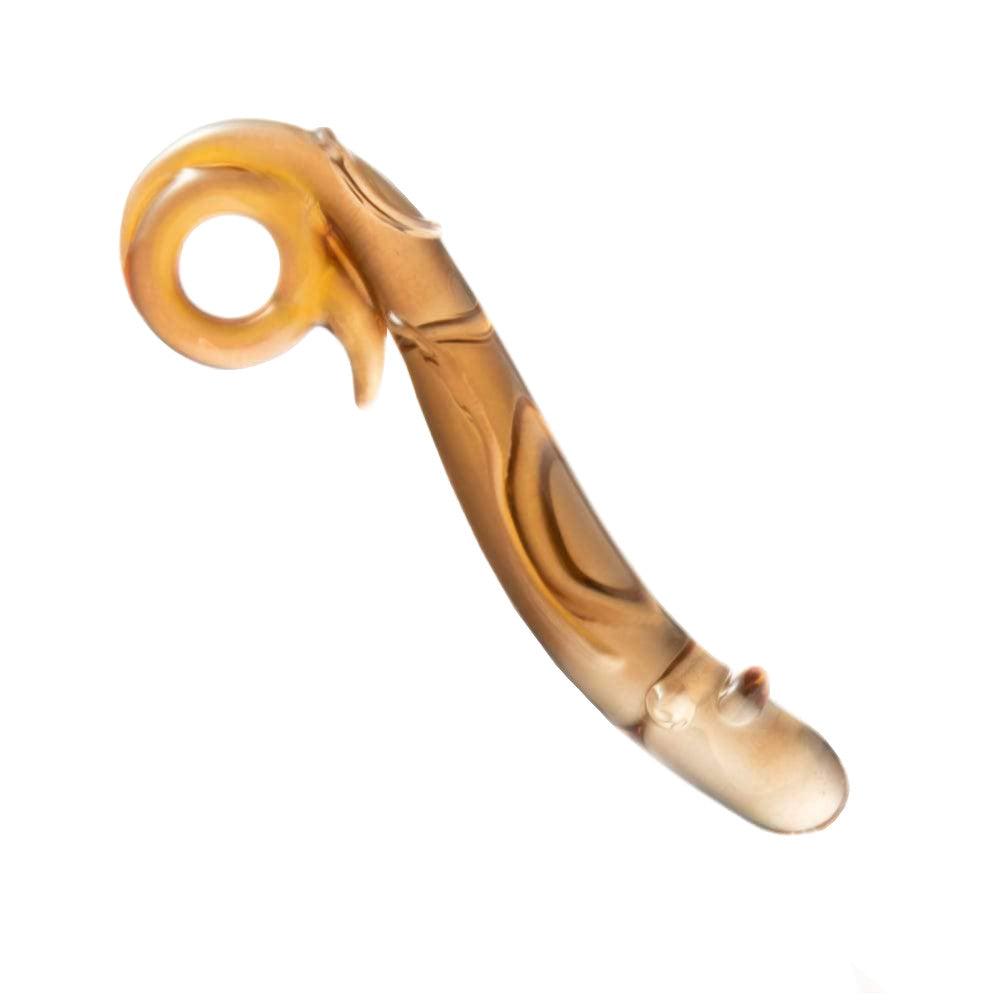 Golden Glass Ass Dildo Loveplugs Anal Plug Product Available For Purchase Image 4
