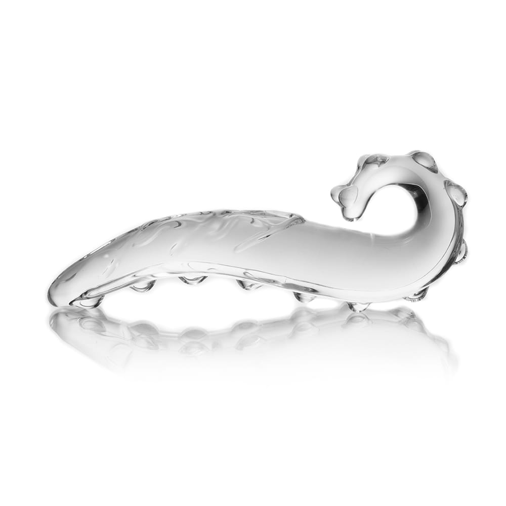 Kinky Transparent Tentacle Glass Wand Loveplugs Anal Plug Product Available For Purchase Image 1