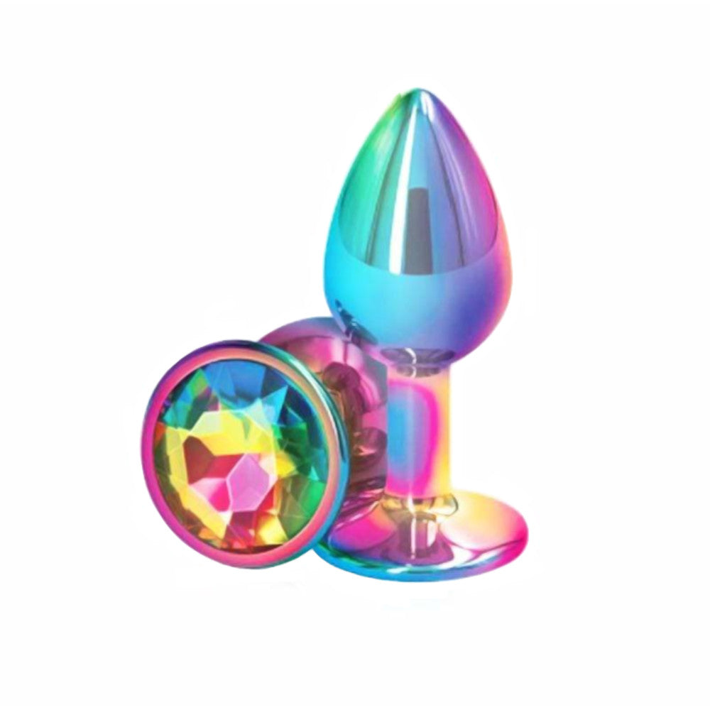 Neo-Chrome Pride Plug Loveplugs Anal Plug Product Available For Purchase Image 1
