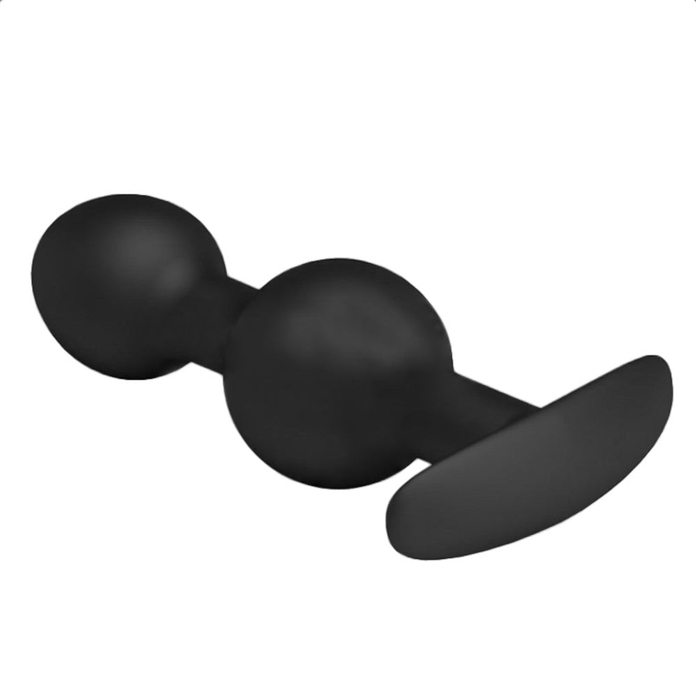 Black Silicone String Plug Loveplugs Anal Plug Product Available For Purchase Image 2