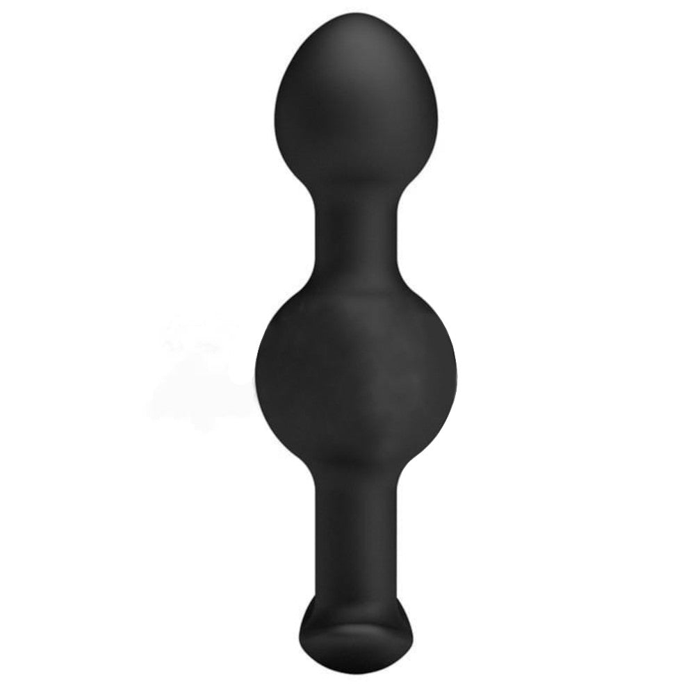 Black Silicone String Plug Loveplugs Anal Plug Product Available For Purchase Image 4