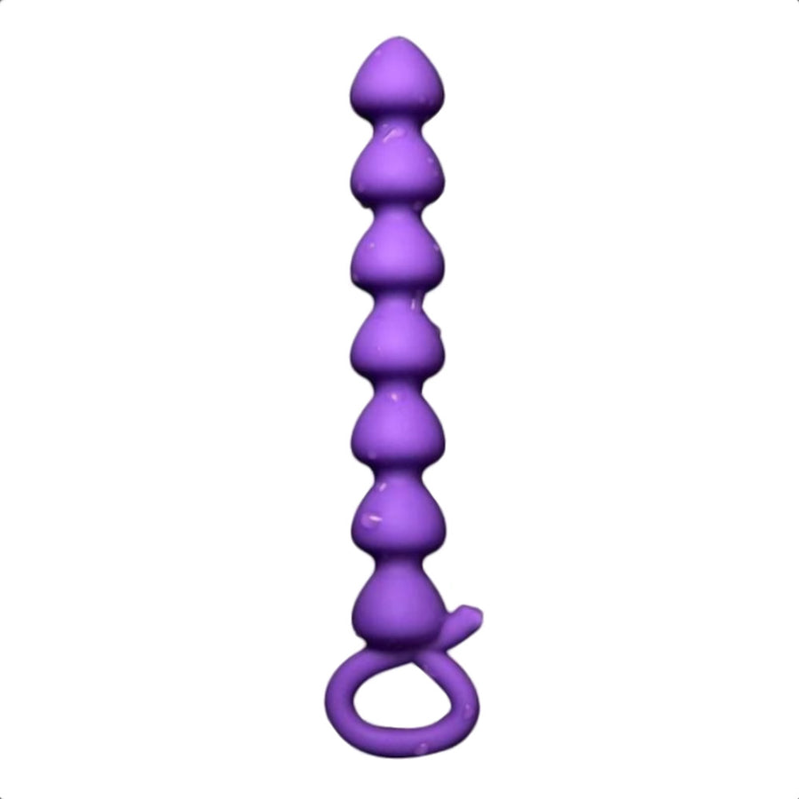 Cherry-shaped Anal Beads with Pull Ring